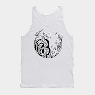 Life Pod Art Doodle Tank Top